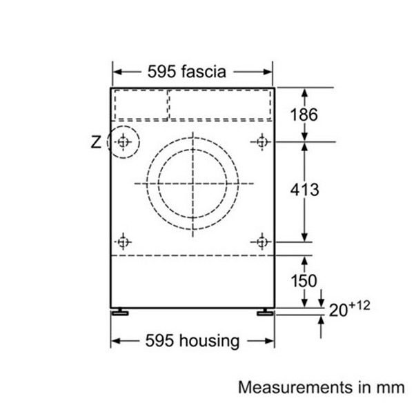 WIA 24200 GC ماشین لباس شویی مدل - Image 3