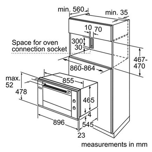 فر,,بوش,مایکروویو,bosch,HVA541NS0