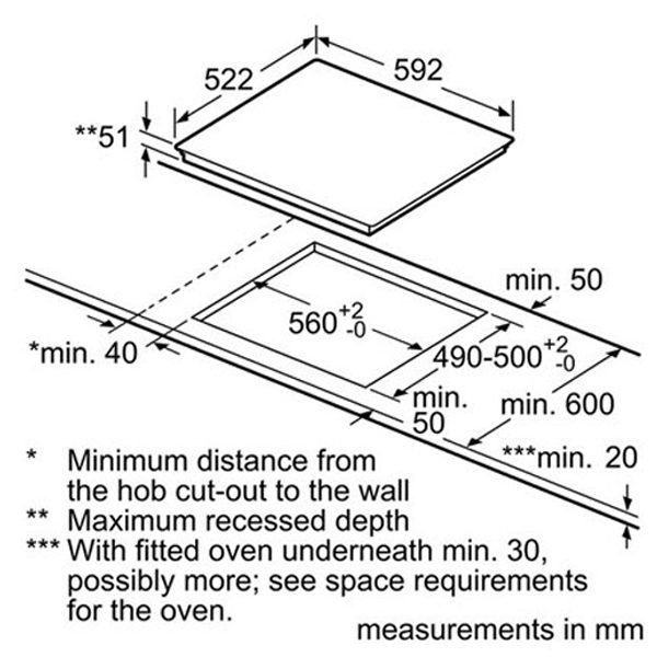 ,,بوش,صفحه برق,bosch,PIE611B18E